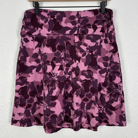 Kuhl Women's Skyla Skirt in Thistle Print Size Large - Picture 2 of 6